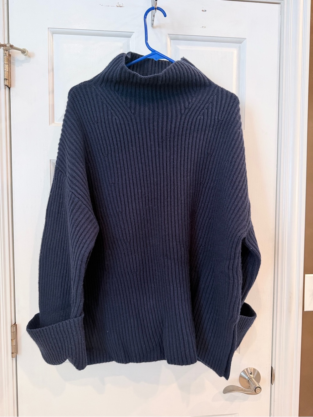 Banana Republic Navy Wool & Cashmere Sweater